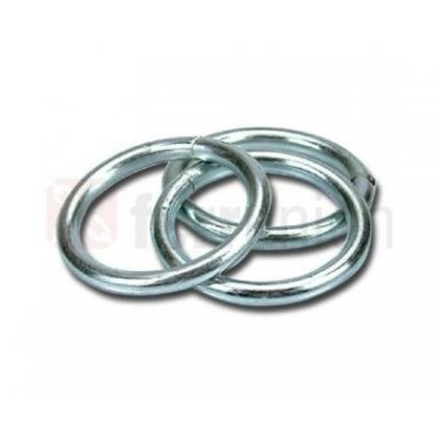Anello ferro zincato mm 50 filo mm 8,0 saldato