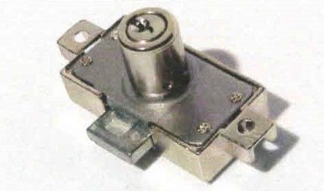 Serratura ad aste rotanti con cilindro FASEM 550C Dx/Sn scatola in zama ottonata