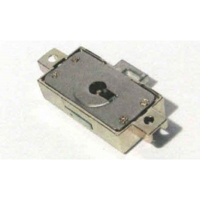 Serratura ad aste rotanti FASEM 550 con CATENACCIO LUNGO mm 30 destra scatola in zama ottonata