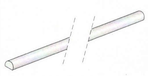Asta cm 150 per serratura ad aste rotanti FASEM 550 e 550C