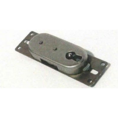 Serratura a stringa ad incasso FASEM 27 scatola in ferro grezzo bordo quadro