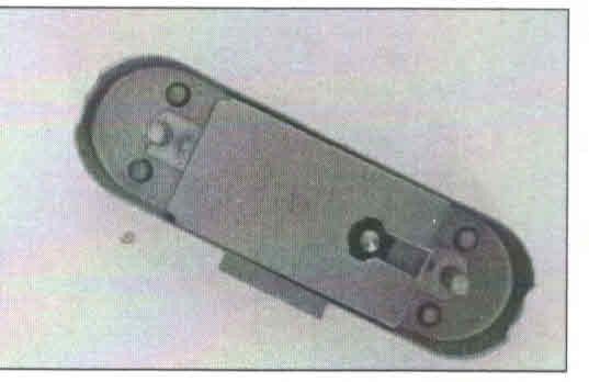 Serratura a stringa  a 3 chiusure FASEM 26bis DESTRA scatola in ferro ottonato bordo tondo