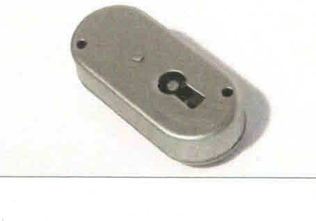 Serratura a stringa FASEM 33 scatola in ferro grezzo bordo tondo