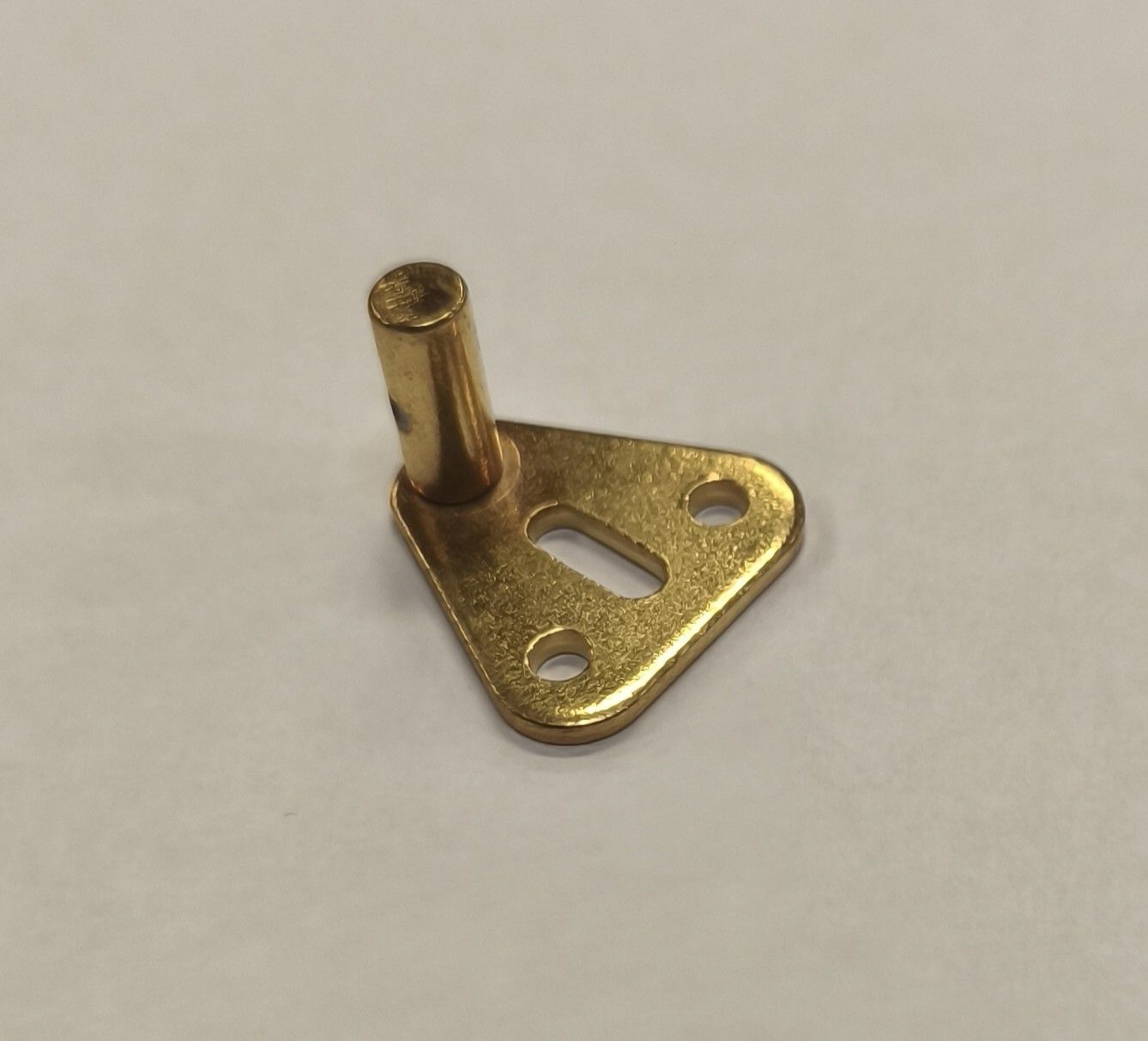 Perno regolabile ottonato x serratura ad asta rotante