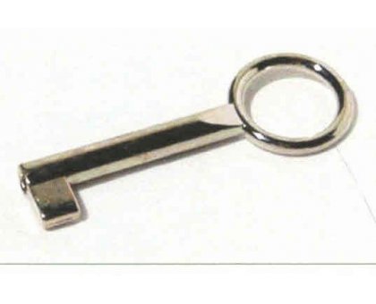 Chiave anello TONDO stelo piccolo in zama BRONZATA