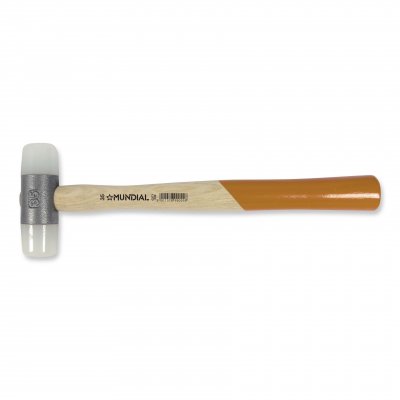 Mazzuola teste in nylon d. mm 40 Mundial 0371