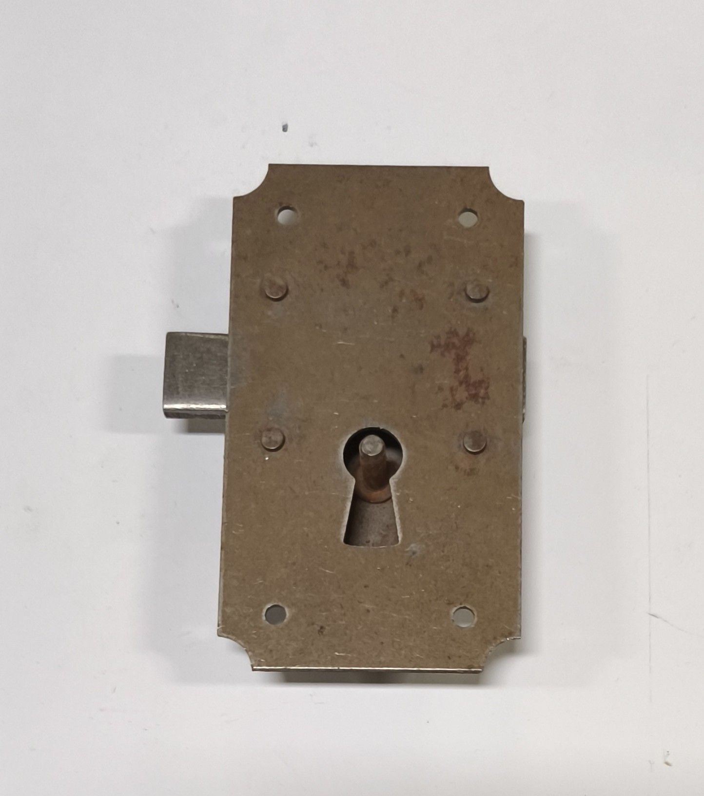 Serratura per mobili in stile da applicare art 830/25 GREZZA foro chiave tipo grande