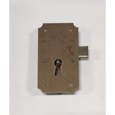 Serratura per mobili in stile da applicare art 830/25 GREZZA foro chiave tipo grande