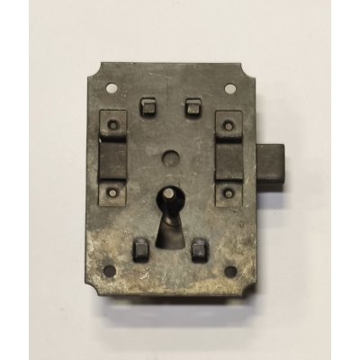 Serratura per mobili in stile da applicare art 830/30 BRUNITA foro chiave tipo grande