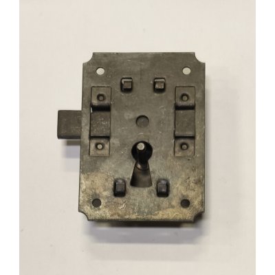 Serratura per mobili in stile da applicare art 830/30 BRUNITA foro chiave tipo grande