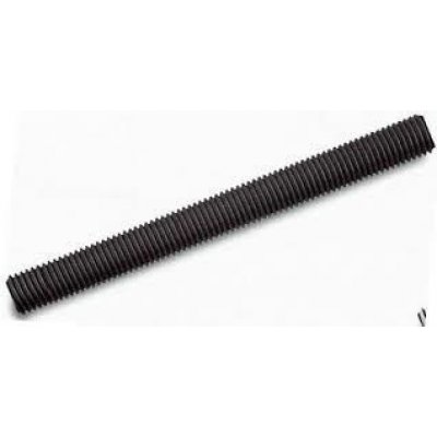 Barra filettata GAS 1/2' pollice lunghezza mm 1000 in ferro grezzo