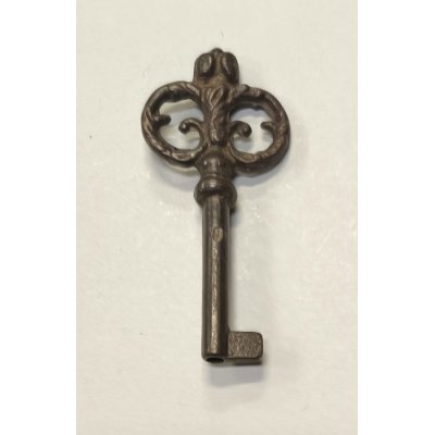 Chiave serie BAROCCO art 511/33 stelo piccolo in ottone BRONZATO