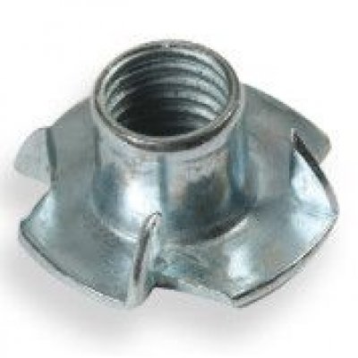 Fondello ragno a 4 punte filetto 8 Ma in ferro zincato