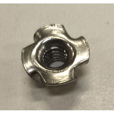 Fondello ragno a 4 punte filetto 7/16 in ferro