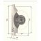 Avvolgitore mod. SMALL SP-5 MAGGIORATO interasse fori mm 165 tipo stretto