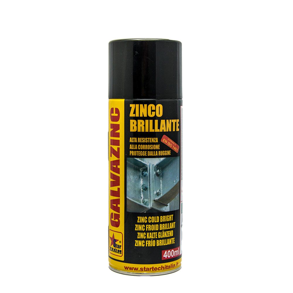 Zinco BRILLANTE a freddo 400 ml GALVAZINC STAR TECH