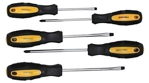 Set 5 pz cacciaviti croce PH e taglio BGS 35835