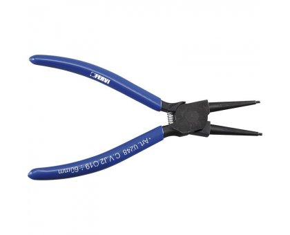 Pinza per anelli seeger esterni mm 175 becchi diritti FERVI