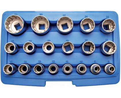 Set 19 pz Bussole multimpronta in valigetta BGS 2152