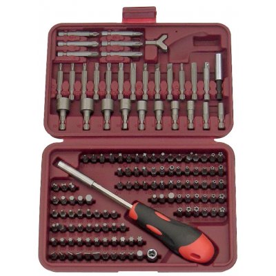 Cassetta 138 inserti per avvitatura attacco 1/4" FERMEC BIT138