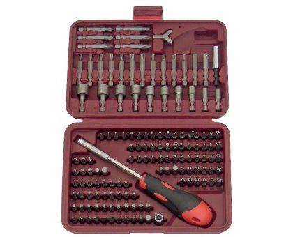 Cassetta 138 inserti per avvitatura attacco 1/4" FERMEC BIT138