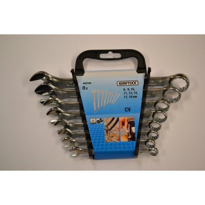Set 8 pz chiavi combinate chromo-vanadio KWB 460390