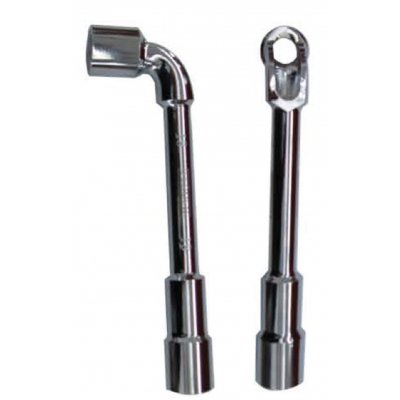 Set 10 pz chiavi a tubo a pipa mm 6-19 in custodia FERMEC 4619