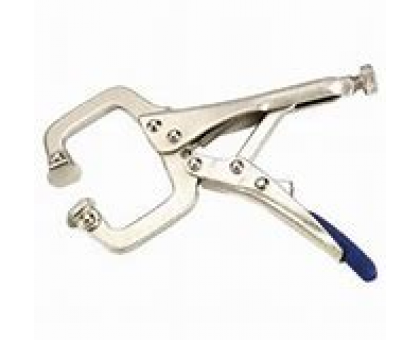 Pinza autobloccante a morsetto con ganasce snodate mm 110 BGS 507