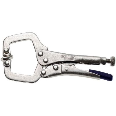 Pinza autobloccante a morsetto con ganasce snodate mm 110 BGS 507