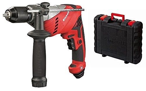 Einhell trapano a percussione te-id 750/1 e (tensione 230-240 v, potenza  750 w