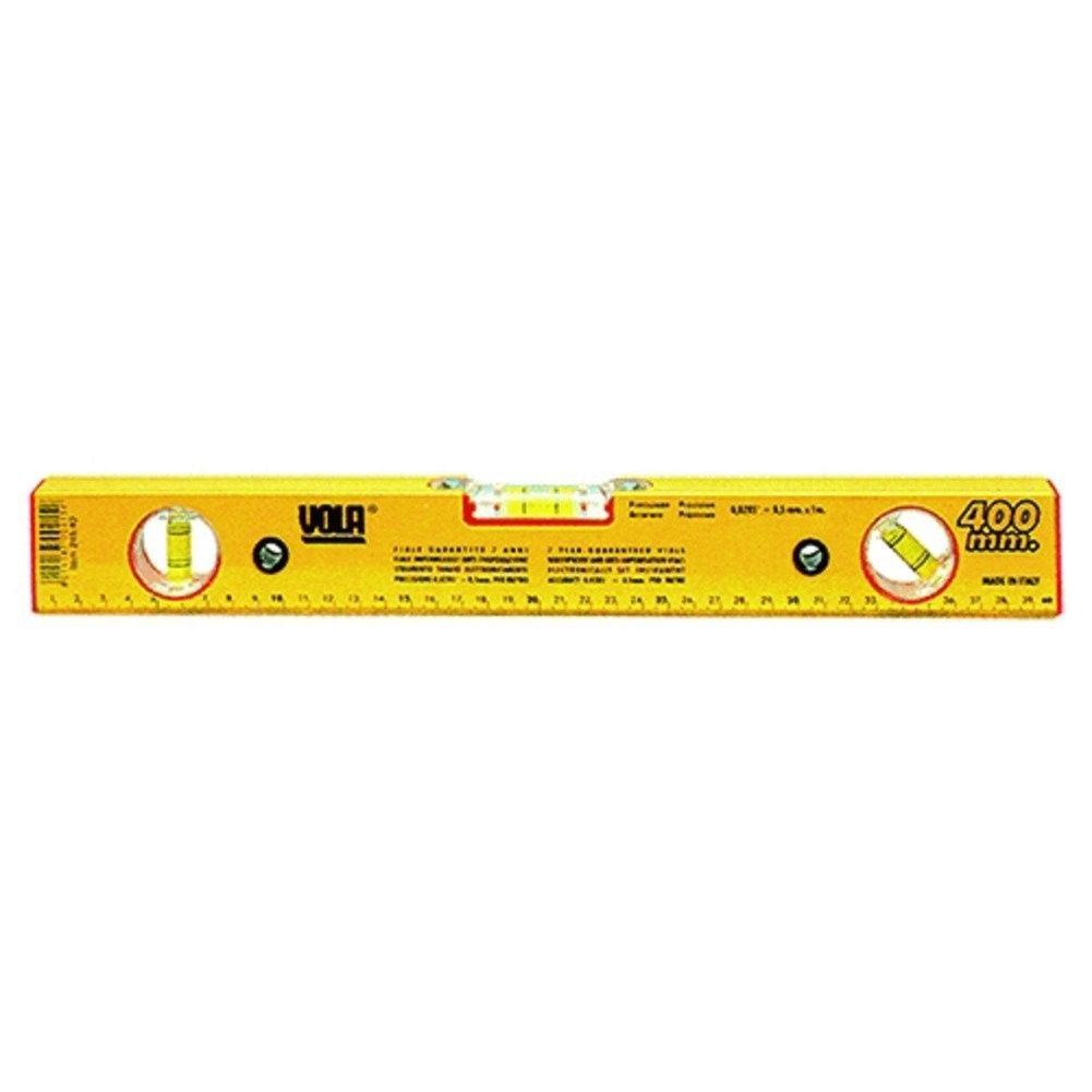 Livella alluminio a 3 bolle regolabile cm 40 VOLA