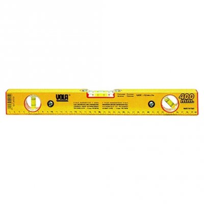 Livella alluminio a 3 bolle regolabile cm 80 VOLA 245