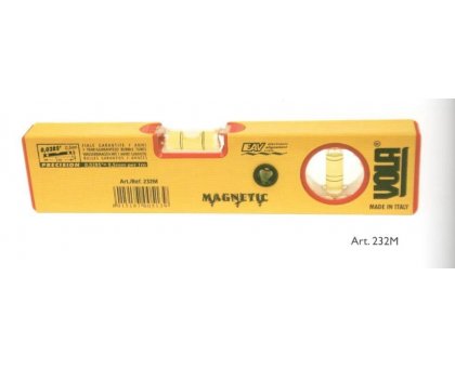 Livella a 2 bolle a base magnetica cm 22 VOLA