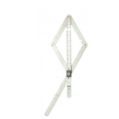 Squadra combinata con misurazione di gradi da 20 a 170 in alluminio MP