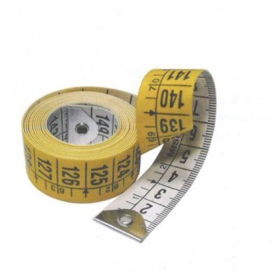 Metro per sarto in fibra plasticato da mt 1,5 METRICA