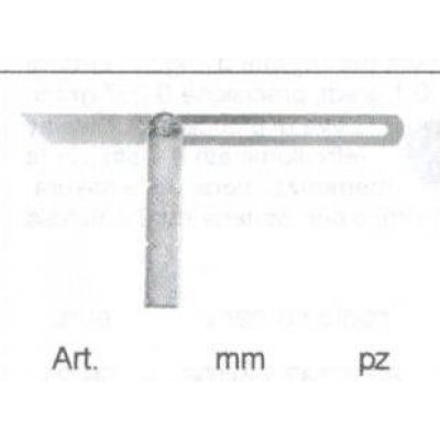 Falsa squadra con manico in alluminio pressofuso