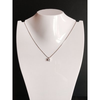 Girocollo punto luce in oro e diamanti ref. G008966P