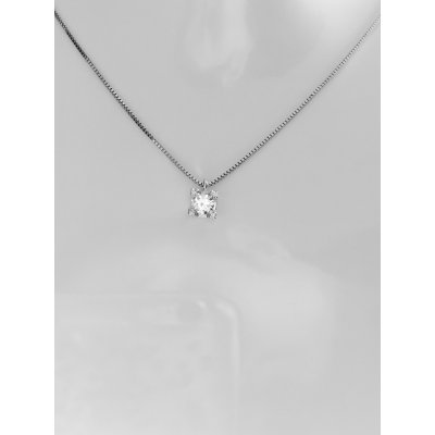 Girocollo punto luce in oro e diamanti ref. G008966P