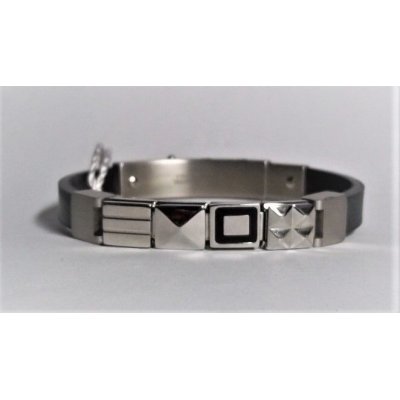 Nomination bracciale acciaio caucciù ref.025502/001