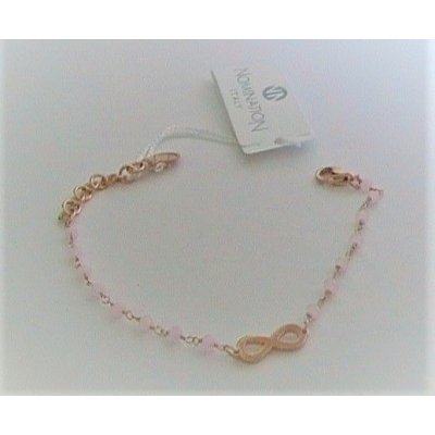 Nomination bracciale con pietre ref. 027210/024