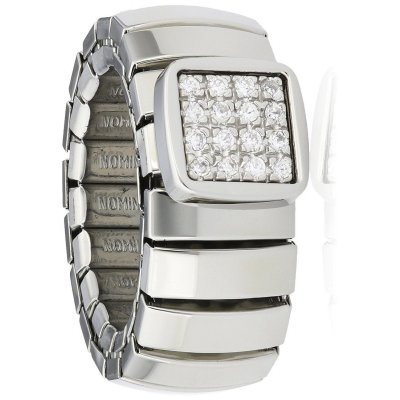 Nomination anello acciaio con Cubic Zirconia ref. 043601/001