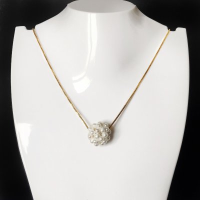 Asayo girocollo con perle in oro ref.ACP03395