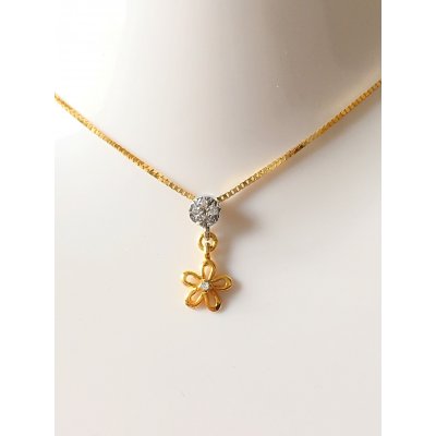 Girocollo in oro e zirconi ref. G56