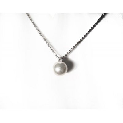 Girocollo con perla e diamante in oro ref. GB3