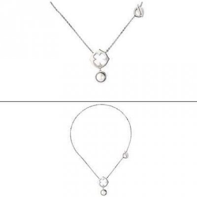 Nomination collana acciaio con perla ref. 023421/004