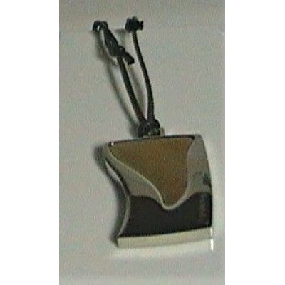 Nomination collana cordino e acciaio ref. GPAA/043C