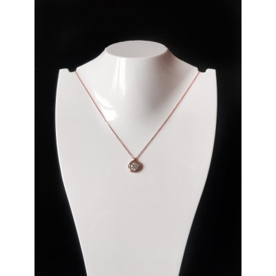 Girocollo punto luce con zircone ref.G75