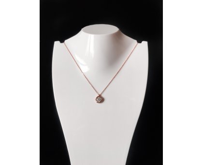 Girocollo punto luce con zircone ref.G75