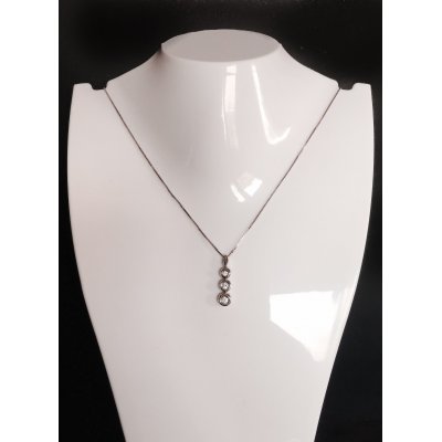 Girocollo trilogy in oro con diamanti ref. CLN1098