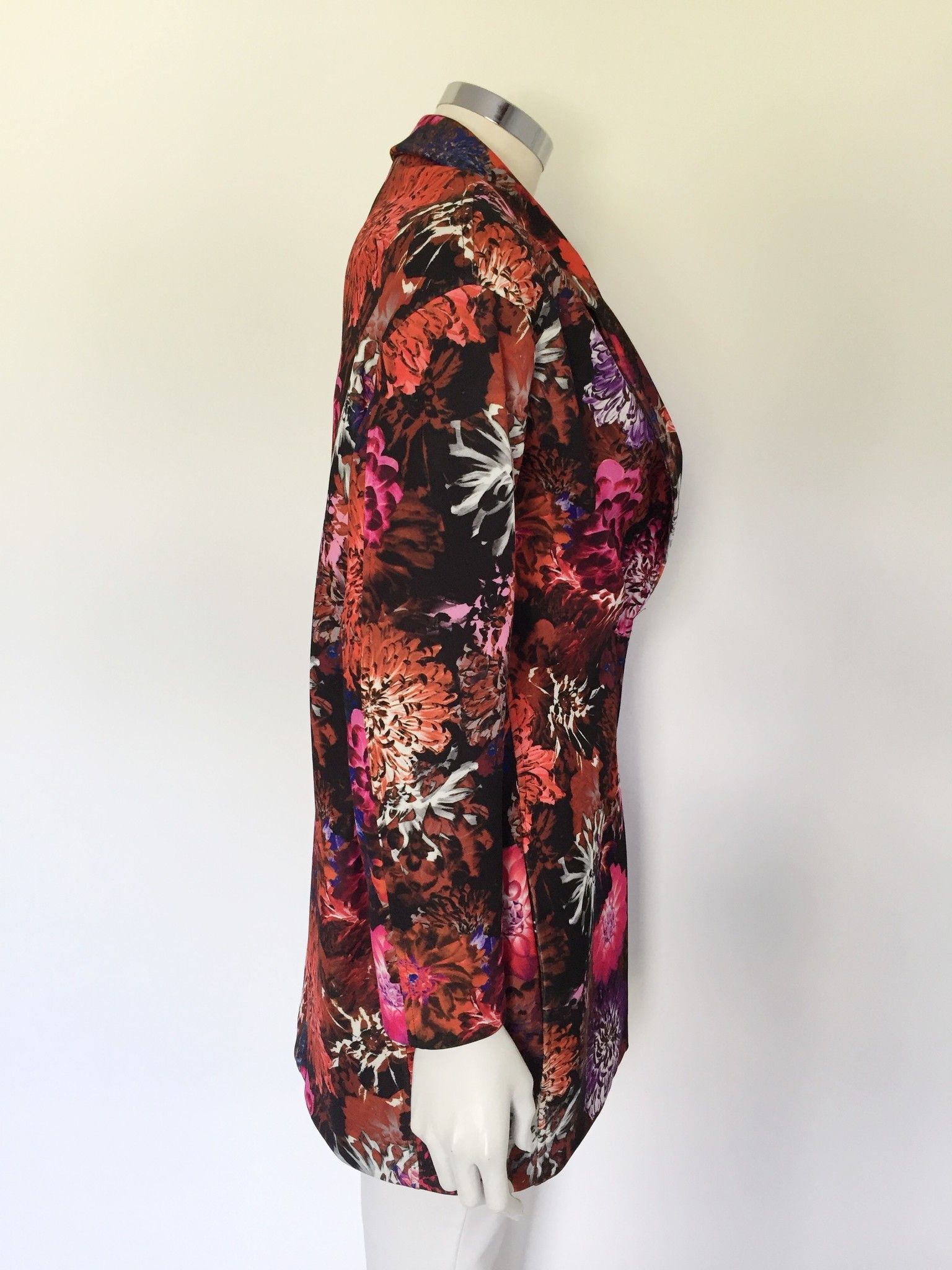 LadyBug Overcoat floral design Cod.117140